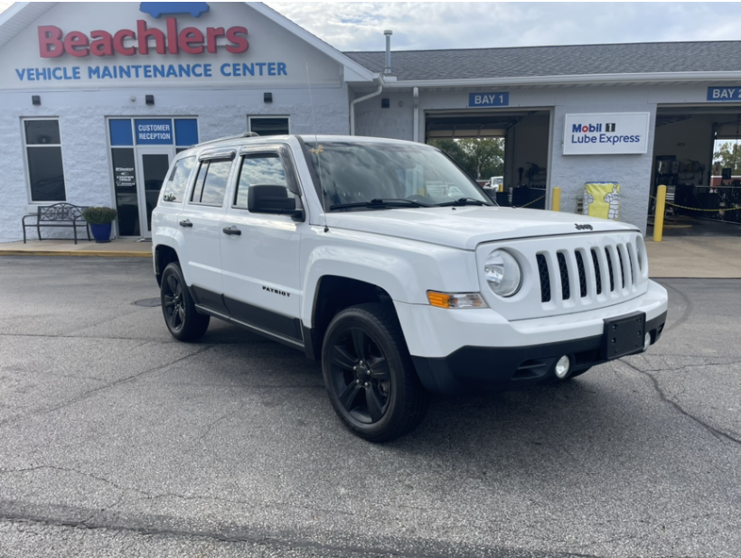 white jeep for donation
